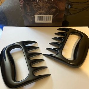 Set of 2 BBQ Meat Claws , Pork Shredder and handler, Essential for BBQ Pros
